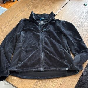 L.L. Bean Black Fleece Jacket